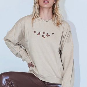 PRINCESS POLLY Fly Away Sweater Beige